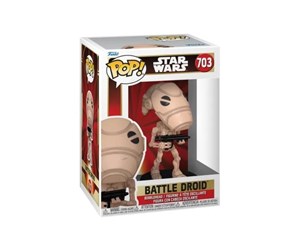 Reklameartikler - Funko! - POP Vinyl SW Battle Droid - Figur - 76016