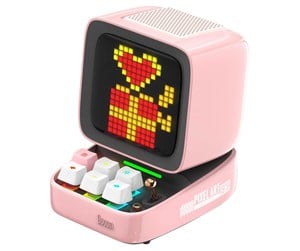 Bærbare festhøyttalere - Divoom Ditoo-Pro Retro Pixel Art Bluetooth Speaker - Pink - 6958444603919