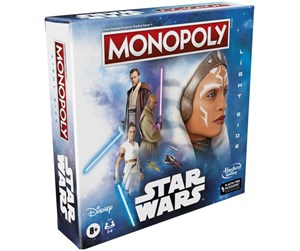 Brettspill & Puslespill - Hasbro Monopoly: Star Wars Light Side Edition Board Game for Families Games for Kids 8+ - F8383UE21