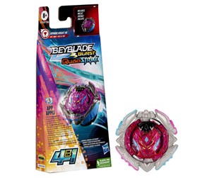 Leketøy - Hasbro Beyblade Burst QuadStrike Xiphoid Knight K8 Spinning Top Single Pack, Battling Game Toy - F7779EU60