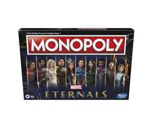 Brettspill & Puslespill - Hasbro Monopoly: Marvel Studios' Eternals Edition Board Game for Marvel Fans Kids Ages 8 and Up - F1659UE21