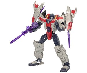 Figurer - Hasbro Transformers Legacy United Voyager Cybertron Universe Starscream 7” Action Figure 8+ - F8543XC00