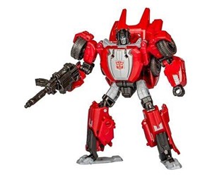 Figurer - Hasbro Transformers Studio Series Deluxe Transformers: War for Cybertron 07 Gamer Edition Sideswipe 6.5” Action Figure 8+ - HASF8758