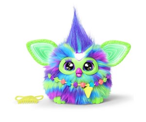 Dukker, Bamser & Utstyr - Hasbro Furby Glow in the Dark Galaxy Edition Plush Voice Activated Interactive Toys Ages 6+ - F89019510