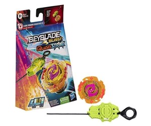 Leketøy - Hasbro Beyblade Burst QuadStrike Flame Pandora Everlasting P8 Starter Pack Spin Top and Launcher - F6810ES0