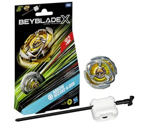 Leketøy - Hasbro Beyblade X Arrow Wizard 4-80B Starter Pack Set with Stamina Type Top & Launcher, Ages 8+ - F9582EU40