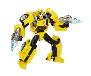 Figurer - Hasbro Transformers Legacy United Deluxe Animated Universe Bumblebee 5.5” Action Figure 8+ - F85245X00