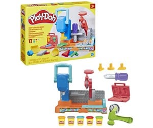 Kreative leker - Hasbro Play-Doh Stamp & Saw Tool Bench Preschool Toy for Boys & Girls 3+ - F91415C00