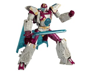 Figurer - Hasbro Transformers Legacy United Voyager Cybertron Universe Vector Prime 7” Action Figure 8+ - F85465X00