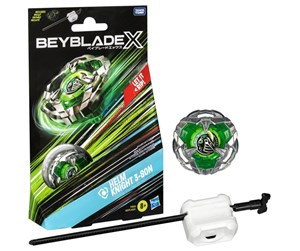 Leketøy - Hasbro Beyblade X Helm Knight 3-80N Starter Pack Set with Defense Type Top & Launcher, Ages 8+ - F9581EU40