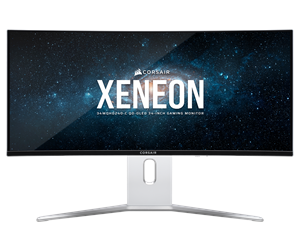 Skjerm - 34" Corsair Xeneon 34WQHD240-C - 3440x1440 (WQHD) | 240Hz | QD-OLED | 15W USB-C | Curved - CM-9030005