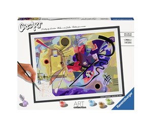 Kreative leker - Ravensburger CreArt Painting by Numbers - Yello Kandinsky - 236503