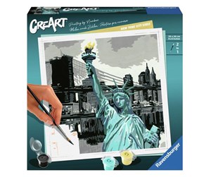 Kreative leker - Ravensburger CreArt Paint by Numbers - New York City - 289981