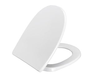 Toaletter, toalettseter, bidéer og reservedeler - Pressalit Norden S796 toiletseat with soft close & lift off, white - S796000-BS25999