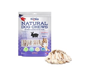 Hund - Frigera - Natural Dog Chews Rabbit ears with fur 250 g - (402285861849) - 402285861849