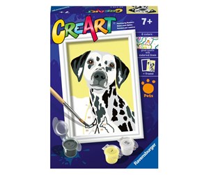 Kreative leker - Ravensburger CreArt Painting by Numbers - Dalmatian - 237166