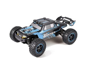 Fjernstyrt - BLACKZON Smyter DT 1/12 4WD Electric Desert Truck - Blue - 540113