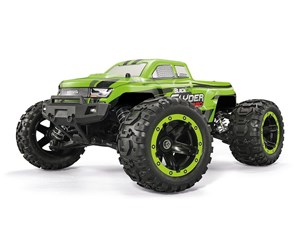 Fjernstyrt - BLACKZON Slyder MT Turbo 1/16 4WD 2S Brushless - Green - 540200