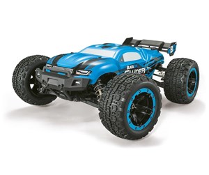 Fjernstyrt - BLACKZON Slyder ST Turbo 1/16 4WD 2S Brushless - Blue - 540203