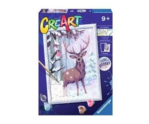 Kreative leker - Ravensburger CreArt Painting by Numbers - Festive Friends - 200788