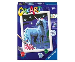 Kreative leker - Ravensburger CreArt Painting by Numbers - Magical Unicorn - 235667