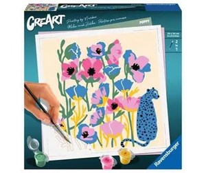 Kreative leker - Ravensburger Creart Poppy Serie: Trend quadratisch - 236671