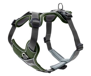 Hund - Hunter - Harness Divo L green/grey - (67593) - 67593