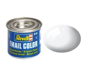 Kreative leker - Revell Enamel Paint #04 - White Gloss - 32104