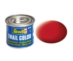 Kreative leker - Revell Enamel Paint #36 - Carmine Red Matte - 32136