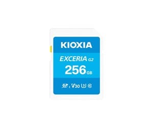 Minnekort - Kioxia EXCERIA G2 SD - 100MB/s - 256GB - LNEX2L256GG4