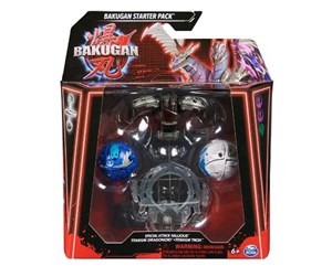 Figurer - Bakugan Starter Pack Special Attack Nillious with Titanium Dragonoid & Titanium Trox - 0778988466841