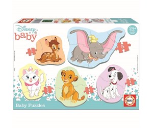 Puslespill - Educa Baby Disney Animals 2 Gulv - 80-18591