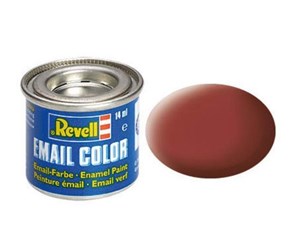 Kreative leker - Revell Enamel Paint # 37 - Roof Tile-Red Matte - 32137