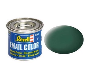 Kreative leker - Revell Enamel Paint #39 - Dark Green Matte - 32139