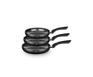 Panner - Scandinavian Collection - 3 pcs. Frypan set - Black - 5740007816000