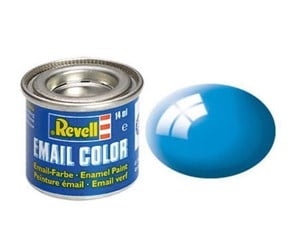 Kreative leker - Revell Enamel Paint #50 - Light Blue Glossy - 32150