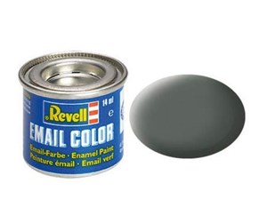 Kreative leker - Revell Enamel Paint #66 - Olive Grey Matte - 32166