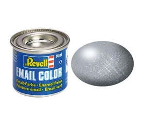 Kreative leker - Revell Enamel Paint #91 - Iron Metallic - 32191