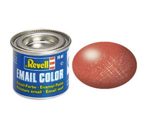 Kreative leker - Revell Enamel Paint #95 - Bronze Metallic - 32195