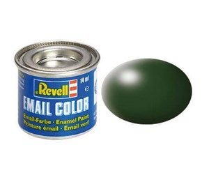 Kreative leker - Revell Enamel Paint # 363 - Dark Green Silk Matt - 32363