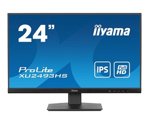 Skjerm - 24" iiyama ProLite XU2493HS-B6 - LED monitor - Full HD (1080p) - 24" - XU2493HS-B6