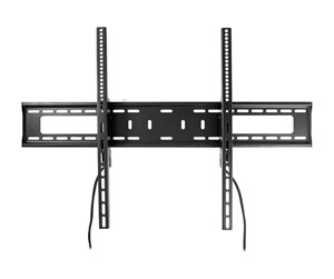 Veggmontering, AV-braketter & AV-møbler - Nedis TVWM2170BK mounting kit - for TV - black 75 kg 100" 200 x 200 mm - TVWM2170BK