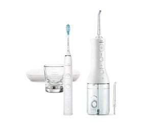 Elektrisk tannbørste - Philips Elektrisk tannbørste Sonicare DiamondClean 9000 HX3886/41 - Oral irrigator - White - HX3886/41