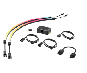 Kabinett-tilbehør - Corsair iCUE LINK LS350 Aurora RGB Light Strips 350mm - CL-9011135-WW