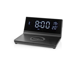 Mobil - Adaptere og ladere - Nedis WCACQ20BK alarm clock - WCACQ20BK