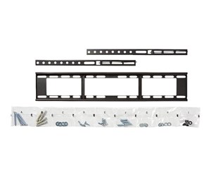 Veggmontering, AV-braketter & AV-møbler - Nedis TVWM1051BK mounting kit - fixed - for TV - black 35 kg 70" 100 x 100 mm - TVWM1051BK