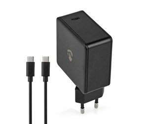 Mobil - Adaptere og ladere - Nedis Univercal Wall Charger - WCPD65W100BK