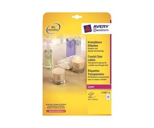 Papir, Fotopapir & Etiketter - Avery L7781 - transparent polyester labels - 1000 label(s) - 25.4 x 45.7 mm - L7781-25