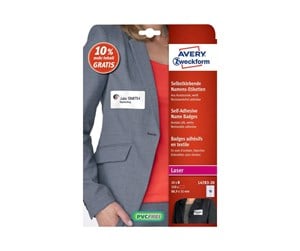 Papir, Fotopapir & Etiketter - Avery Zweckform - labels - 320 label(s) - 88.9 x 31 mm - L4783-20