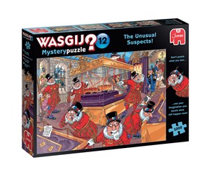 Puslespill - Wasgij Mystery Puzzle 12 The Unusual Suspects! (1000) - 1119801826